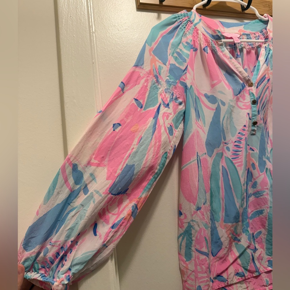 Lilly Pulitzer Elsa Out To Sea Top - Picture 5 of 7